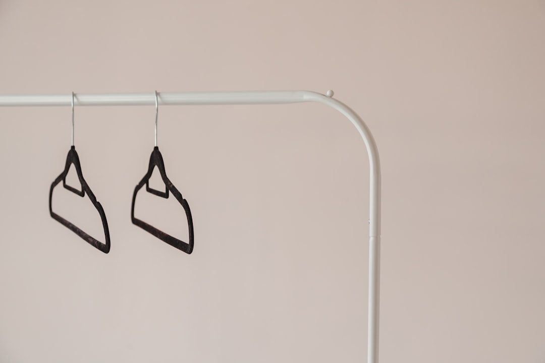 closet hanger minimal wardrobe