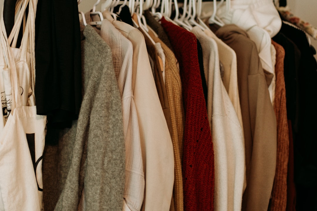 wardrobe closet minimal clothes
