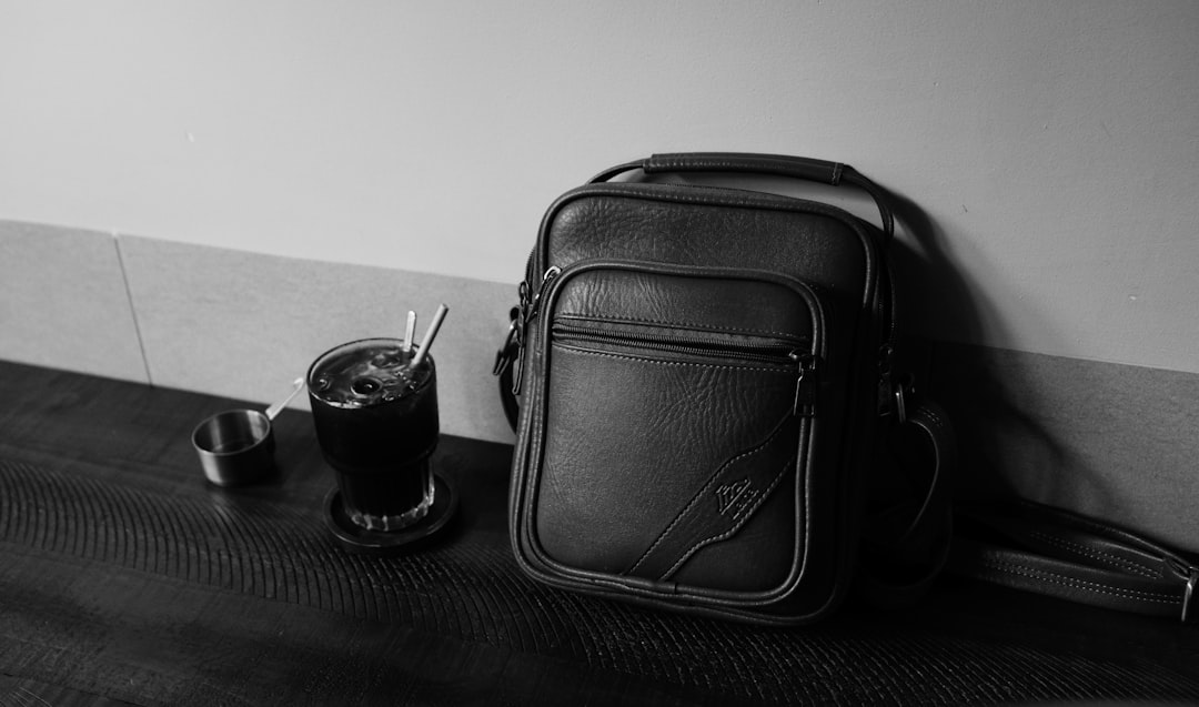 minimalist bag contents flat lay