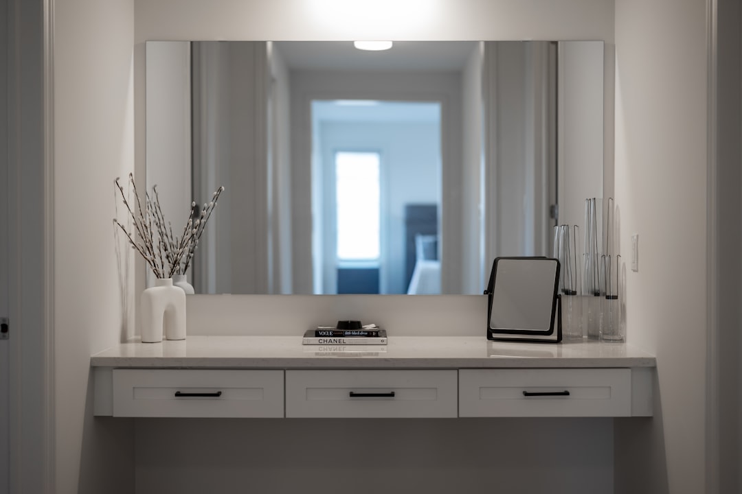minimalist entryway organization