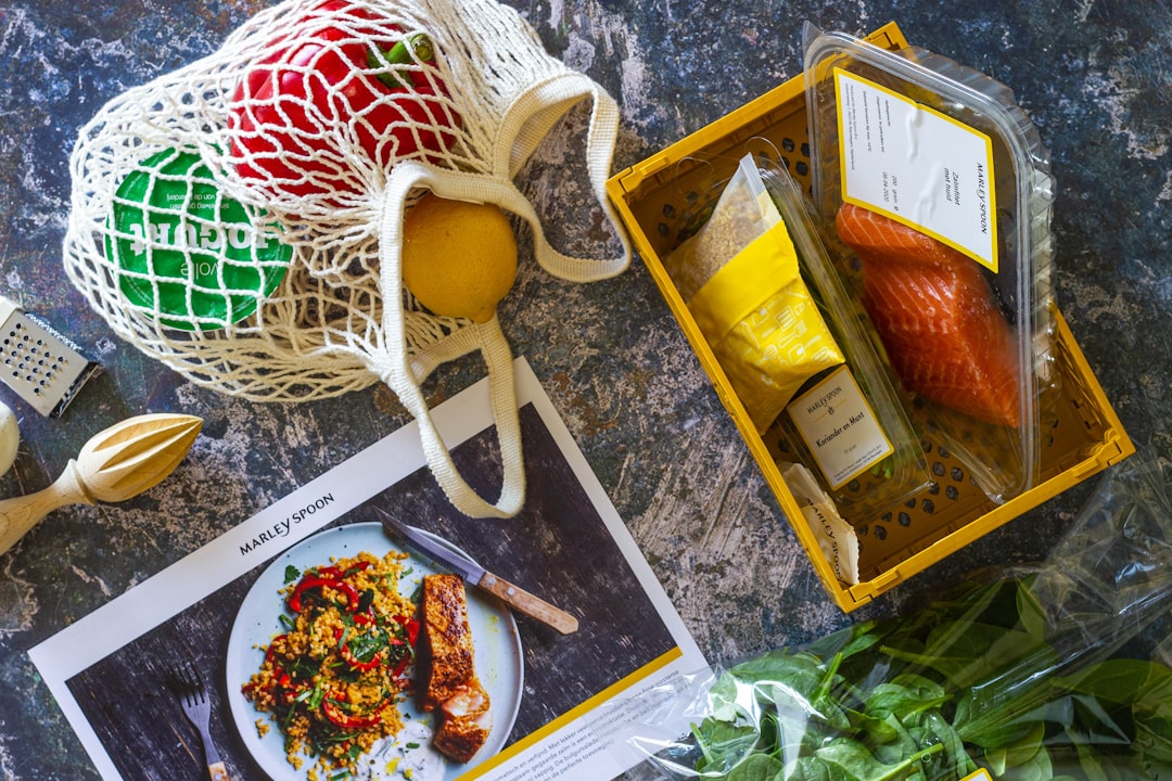 meal kit food preparation kitchen