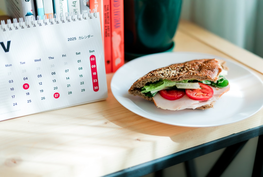 food meal plan calendar